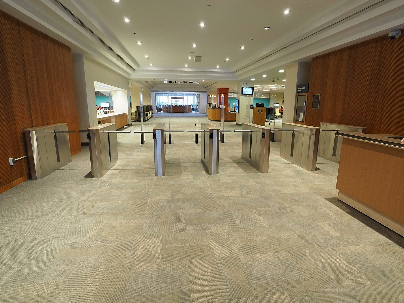 Access control turnstile gates